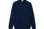 Extra Fine Merino Zip Sweater Hombre