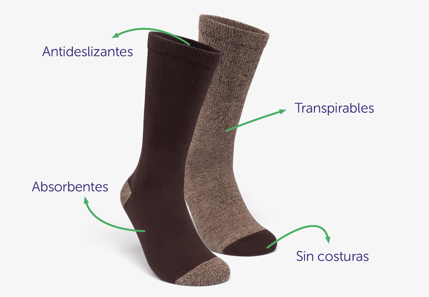 Bamboo Classic Socks - PACK x2 – Yuccs España