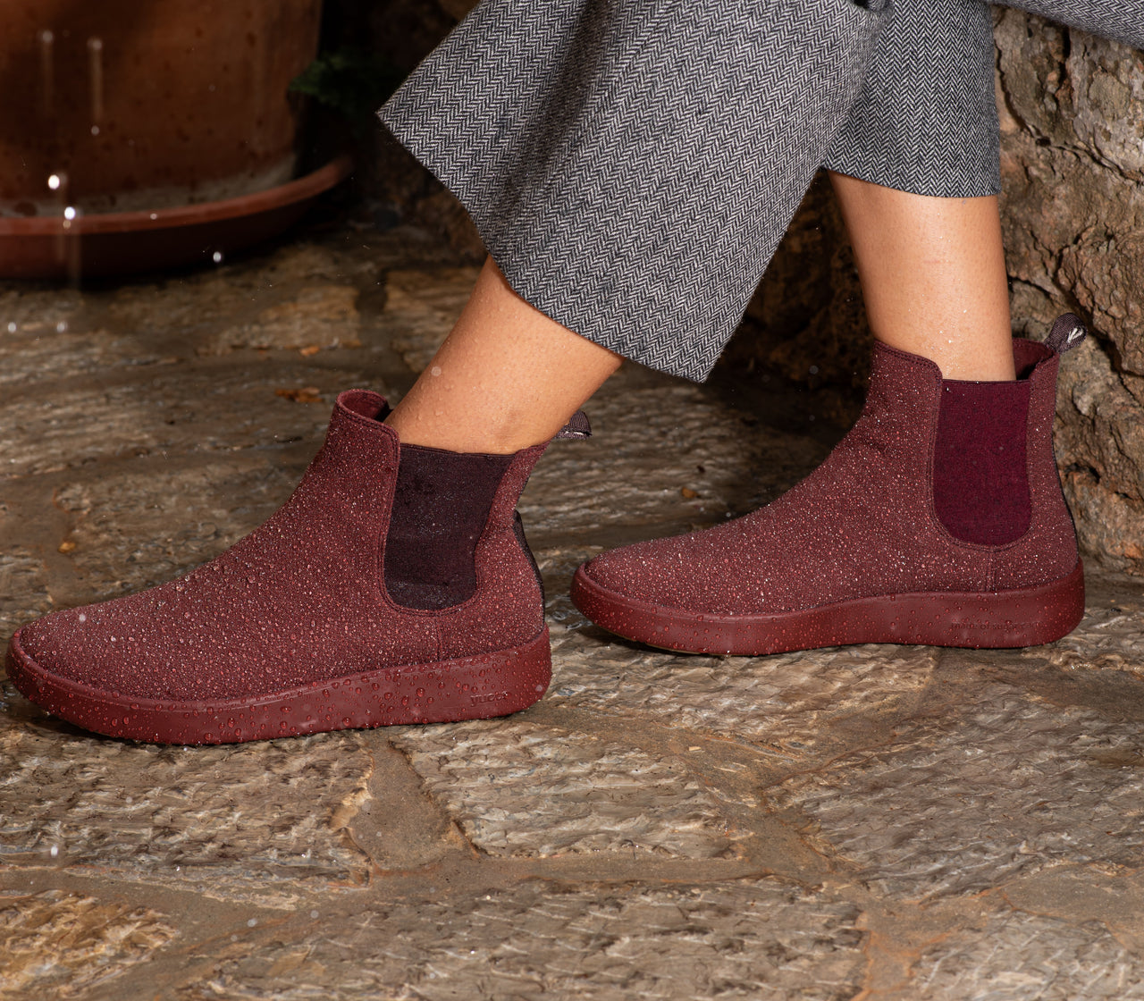 Merino Chelsea Boot WP Mujer