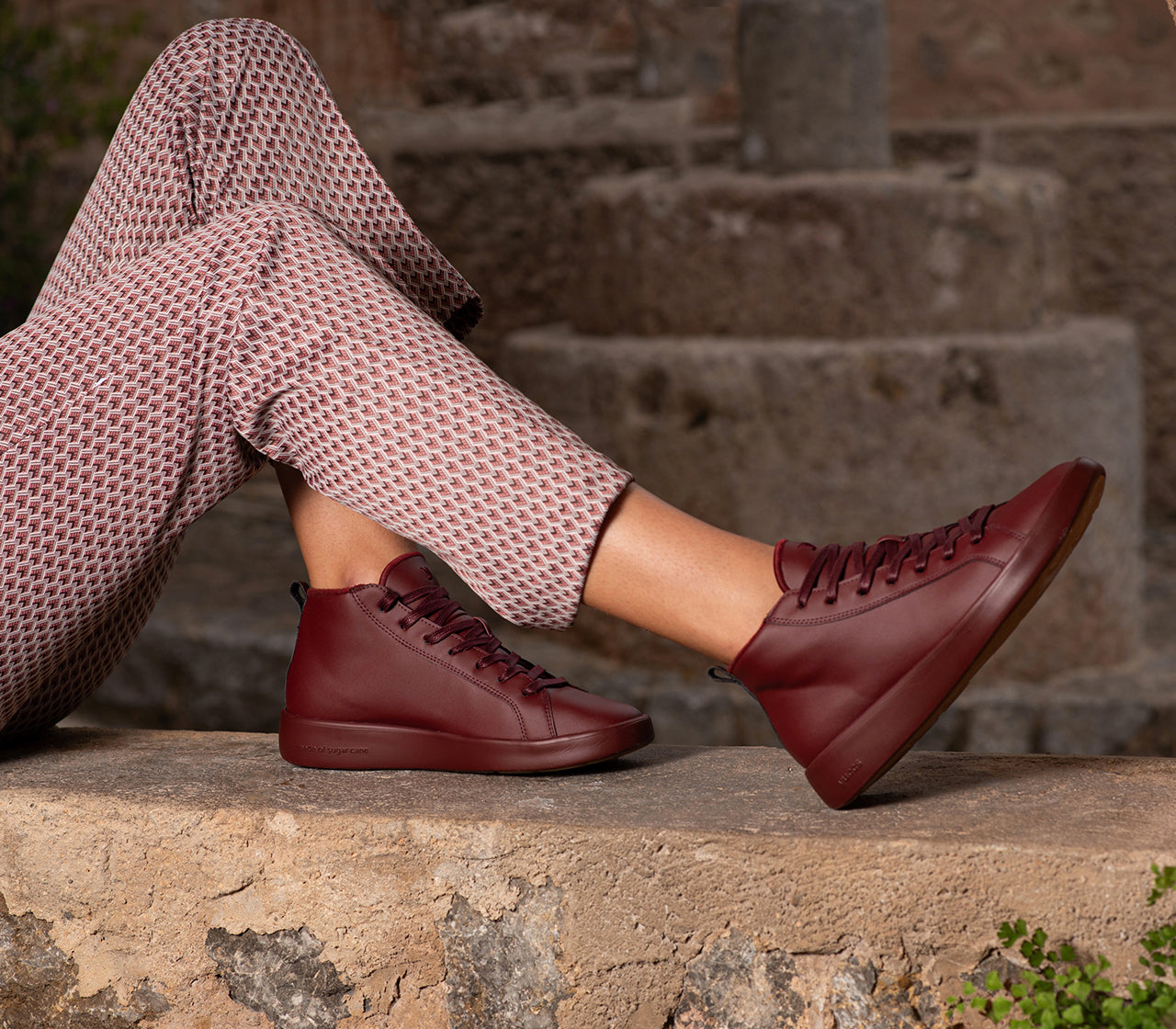 Merino Sport Boot Yuccs Mujer Botas Grape Casual Boot WP Para